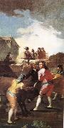 Francisco Goya La Novillada Spain oil painting artist